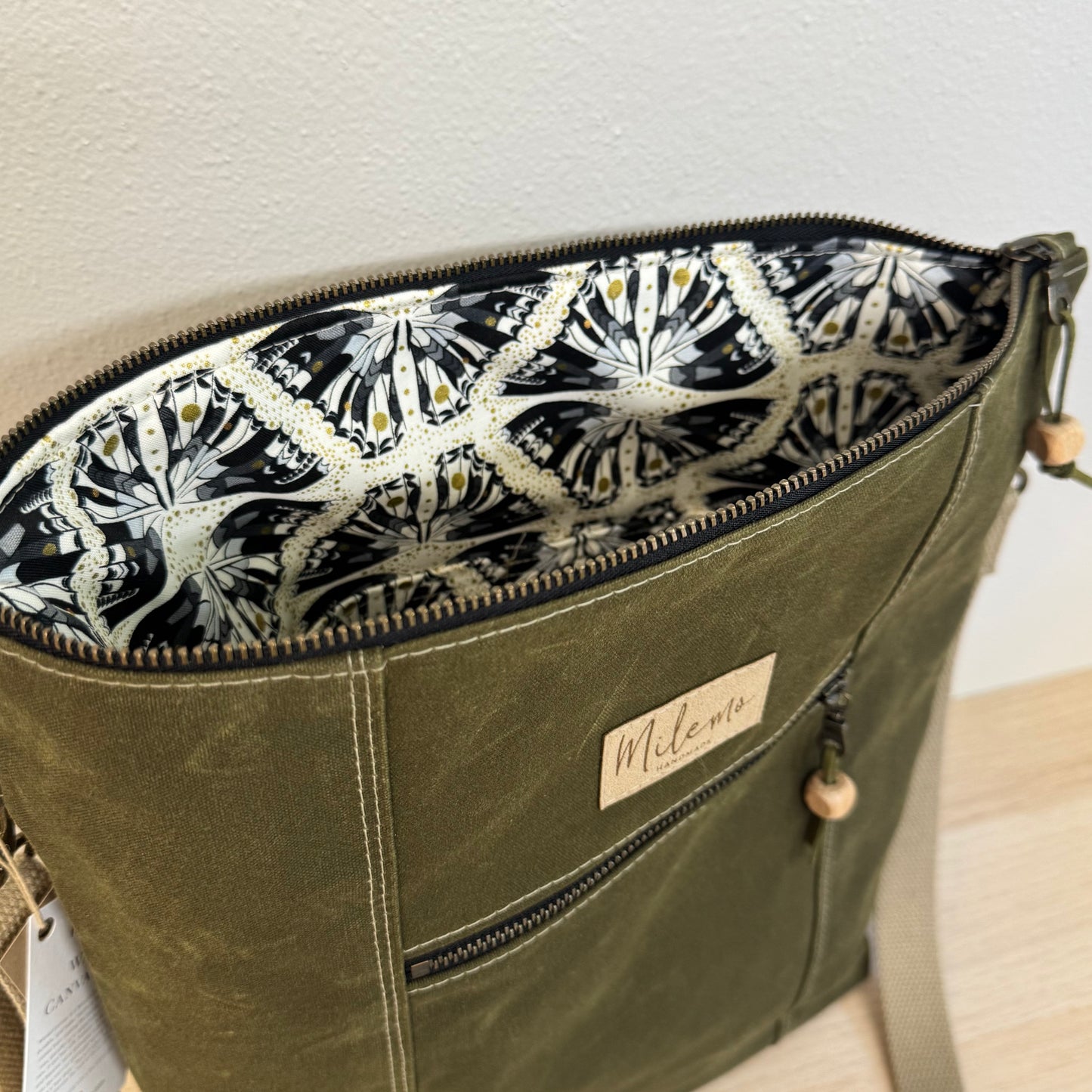 Olive Redwood Tote