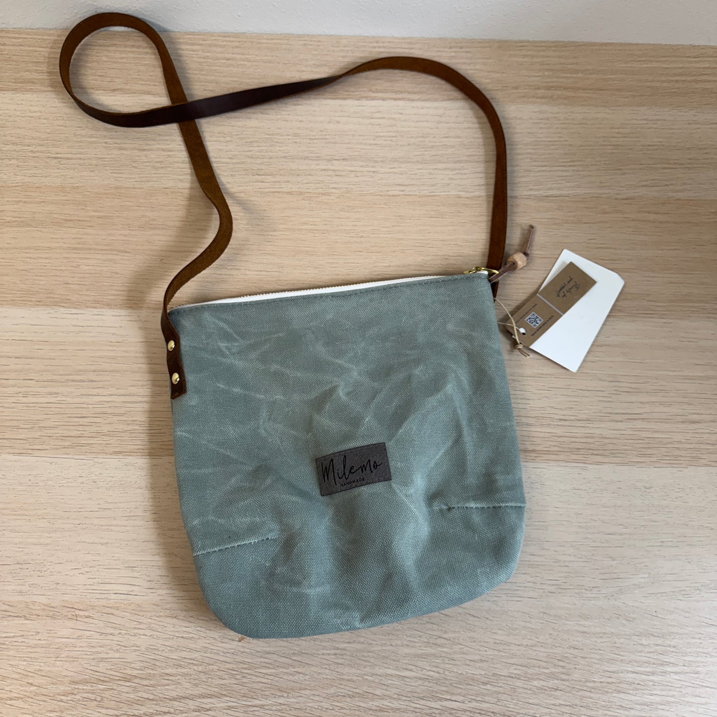 Waxed Canvas Purse
