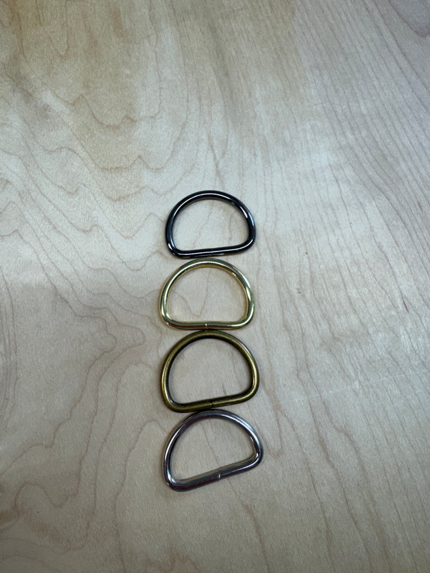 1" D Rings