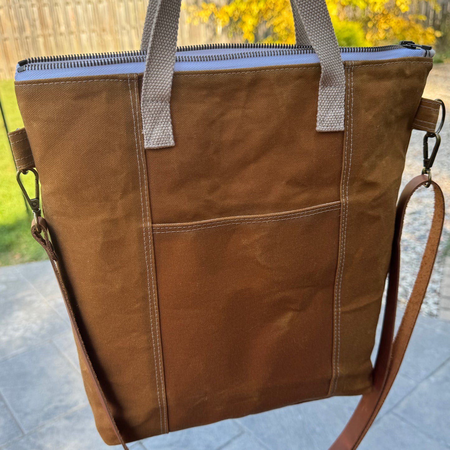 Whiskey Redwood Tote