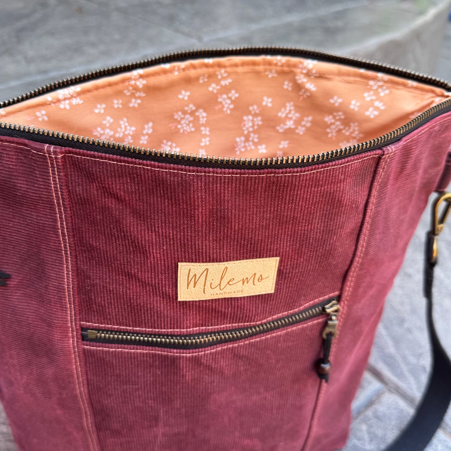 Merlot Redwood Tote