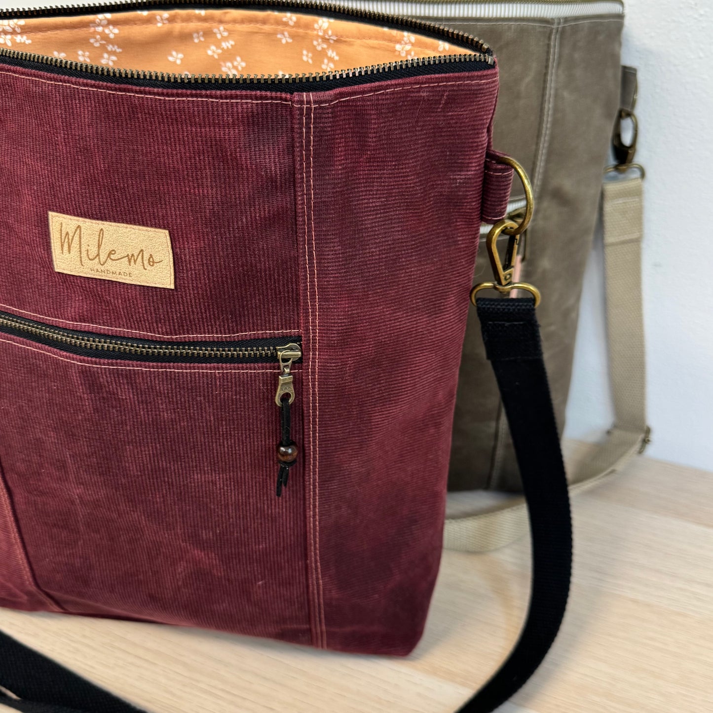 Merlot Redwood Tote