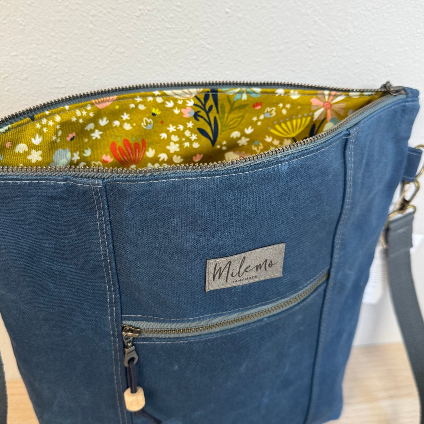 Navy Redwood Tote