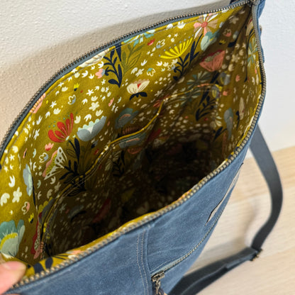 Navy Redwood Tote