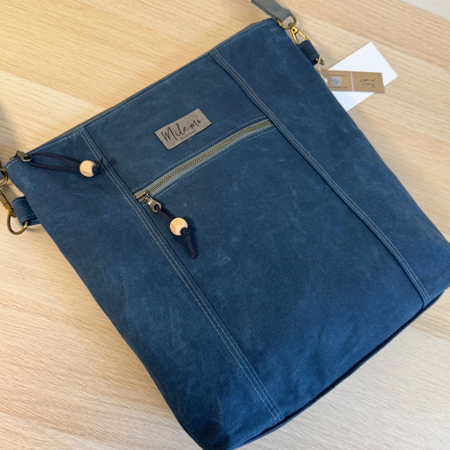 Navy Redwood Tote