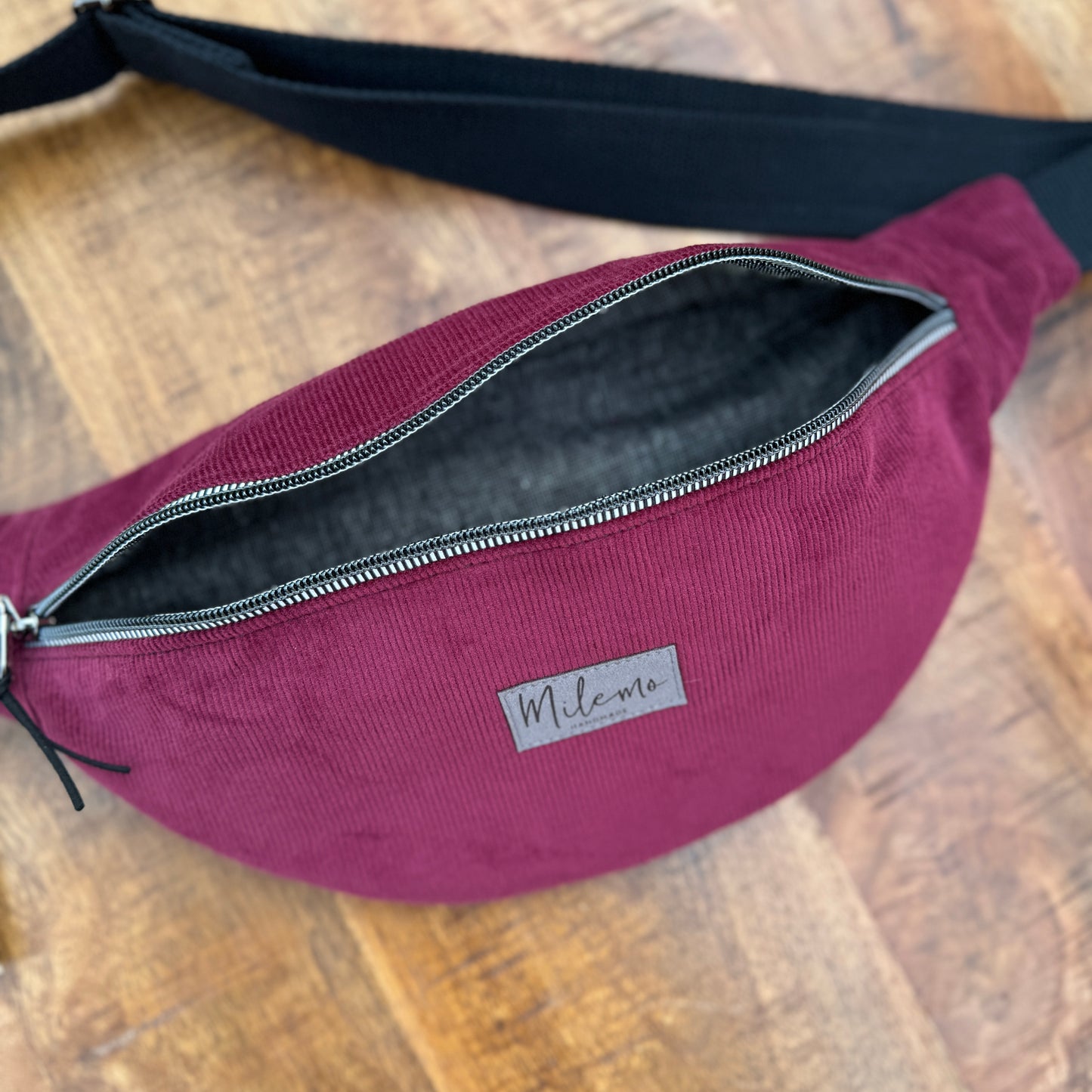 Merlot Corduroy Bum Bag