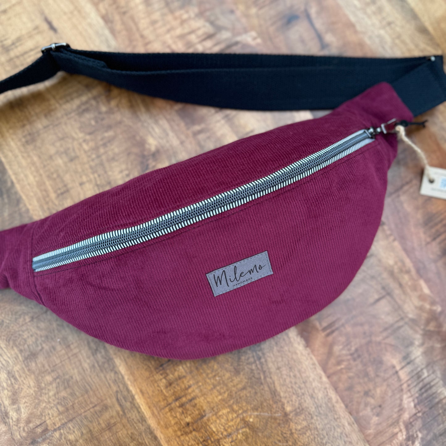 Merlot Corduroy Bum Bag