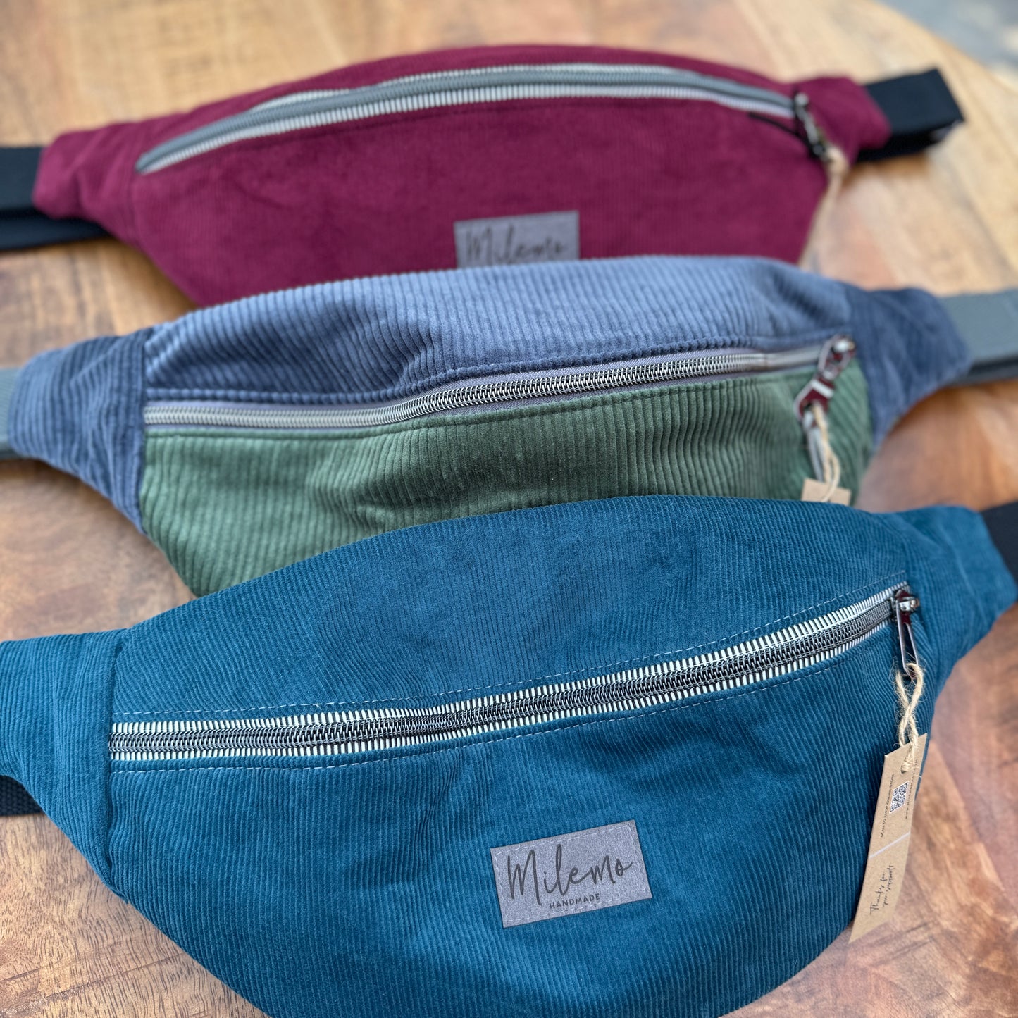 Merlot Corduroy Bum Bag