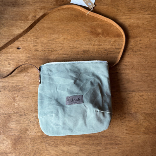 Waxed Canvas Purse