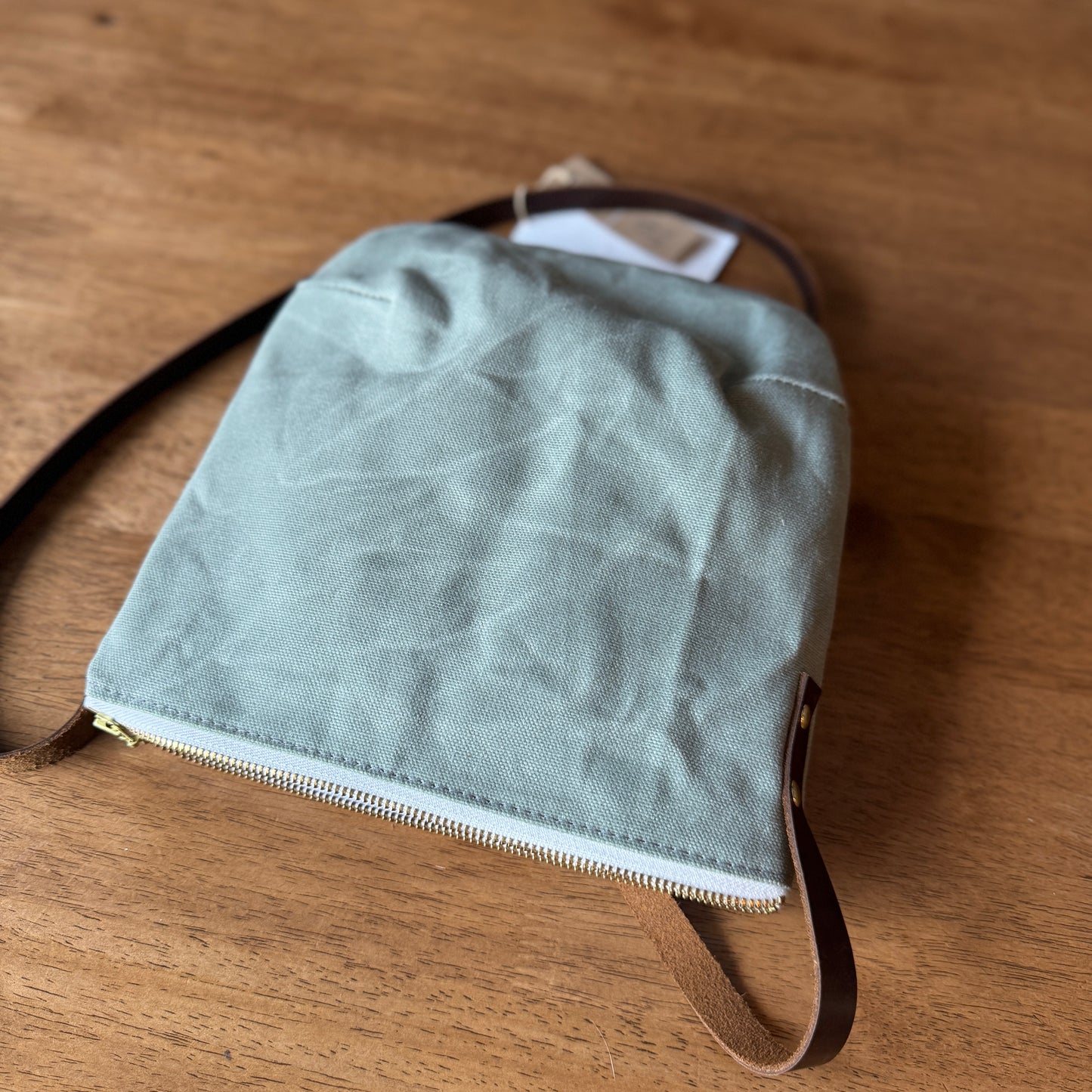 Waxed Canvas Purse
