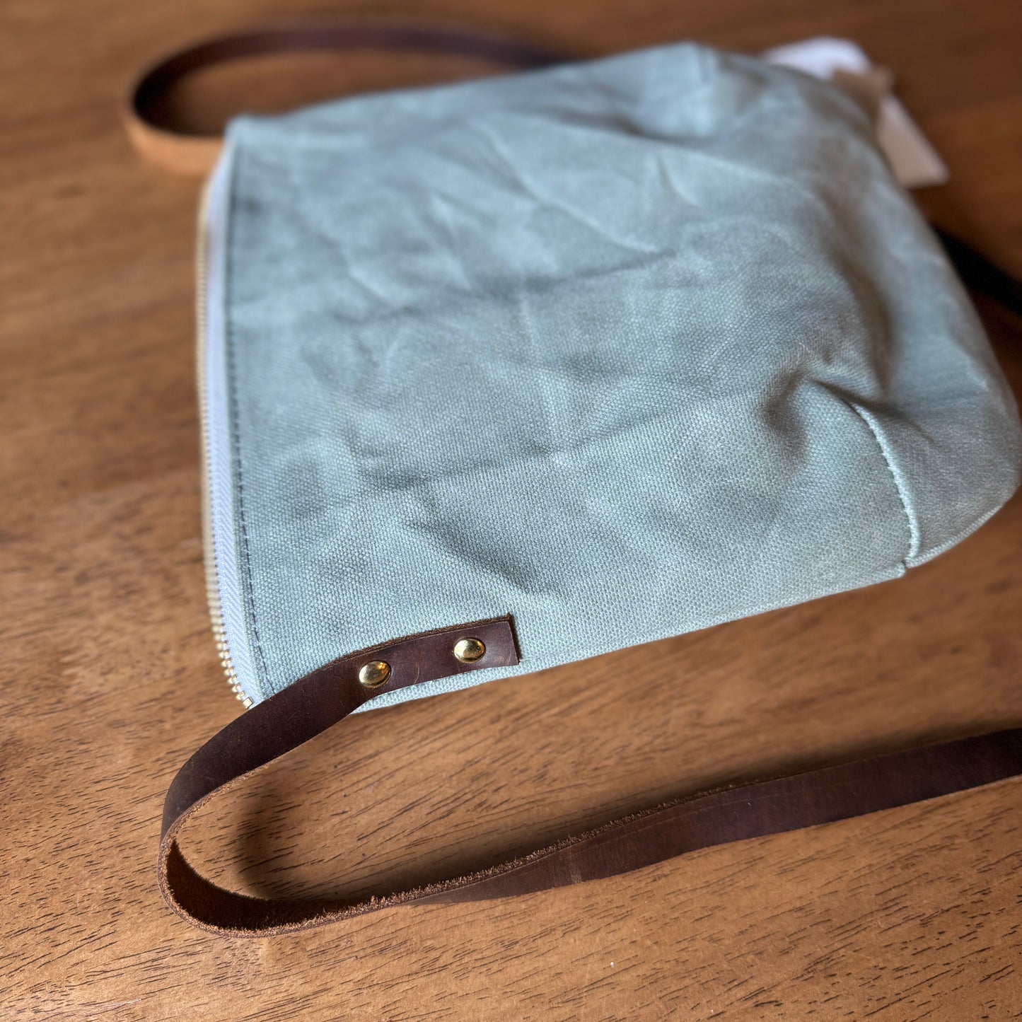 Waxed Canvas Purse