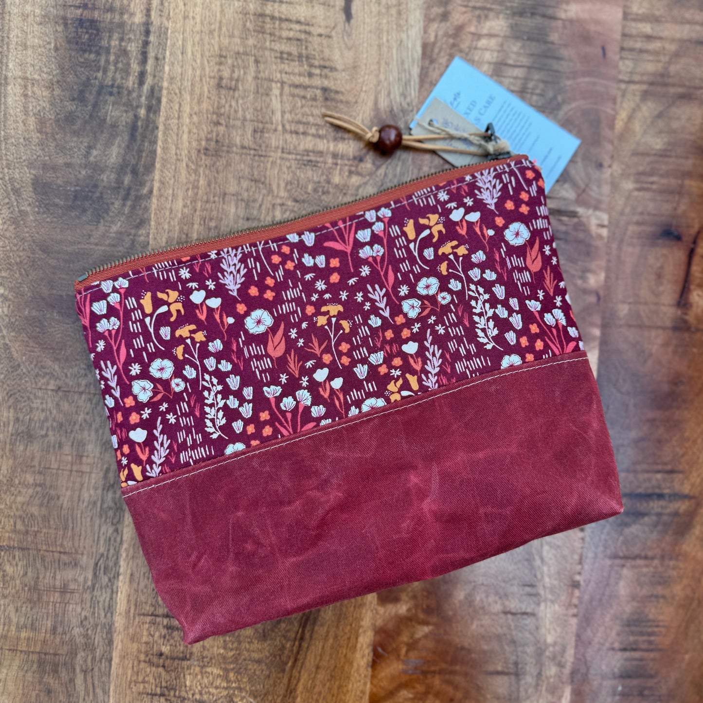 Large Zippered Pouch