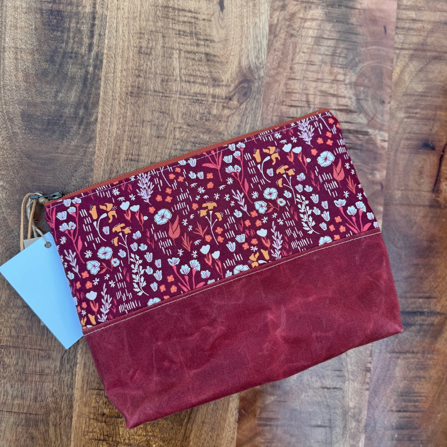 Large Zippered Pouch