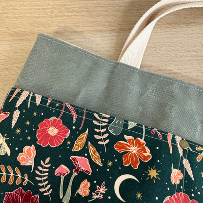 Waxed Canvas Tote Bag