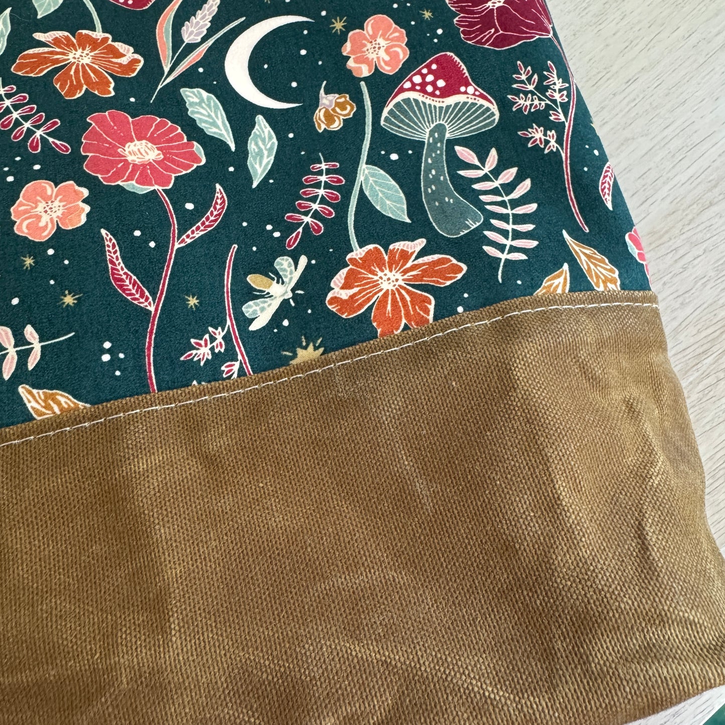 Waxed Canvas Tote Bag