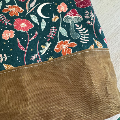 Waxed Canvas Tote Bag