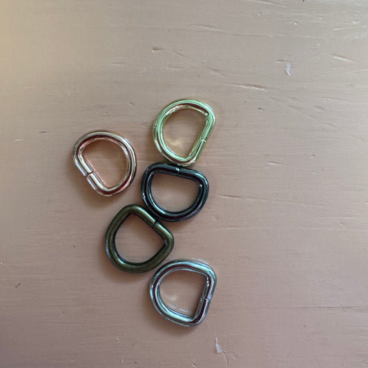 1/2" D Rings