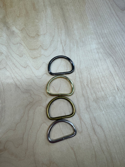 1" D Rings
