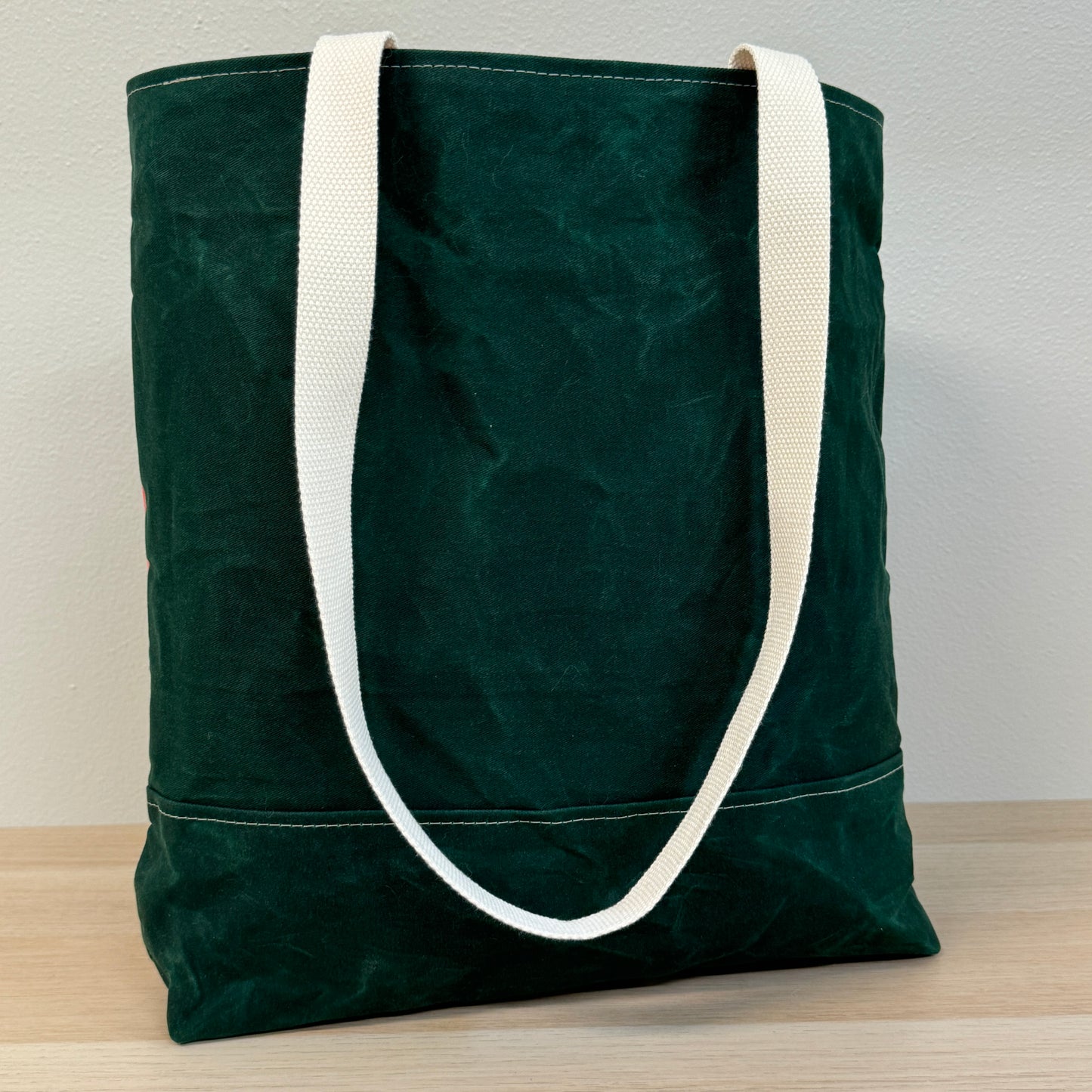 Waxed Canvas Tote Bag